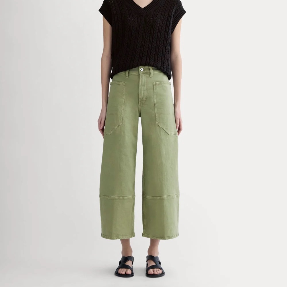 Everlane Way High Gardener Cropped Jean 28R